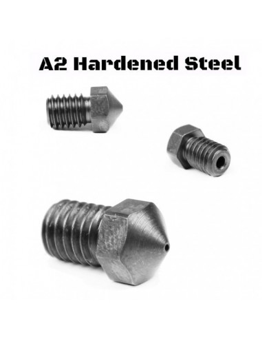 Microswiss Plated A2 Hardened Tool Steel Nozzle